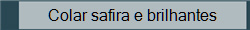 Colar safira e brilhantes